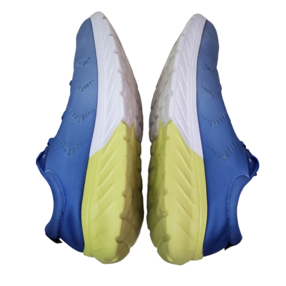 Hoka One One Mach 2 Profly Running Shoes Sneakers Blue Green Size 10.5 - Picture 7 of 14